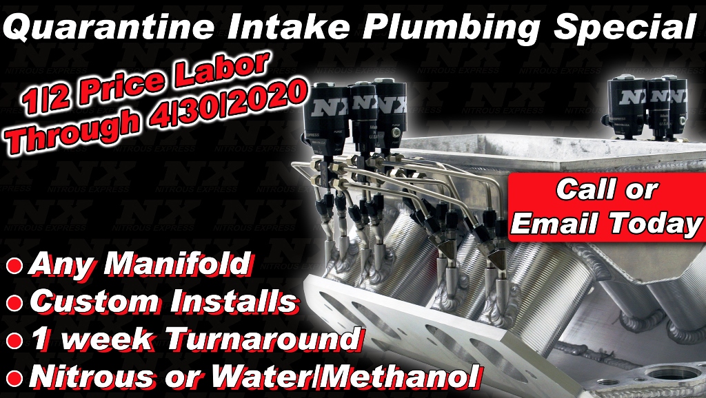 NITROUS EXPRESS INTAKE PLUMBING SPECIAL
