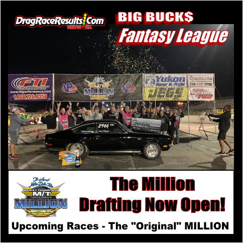 dave triplet million dollar bracket racer