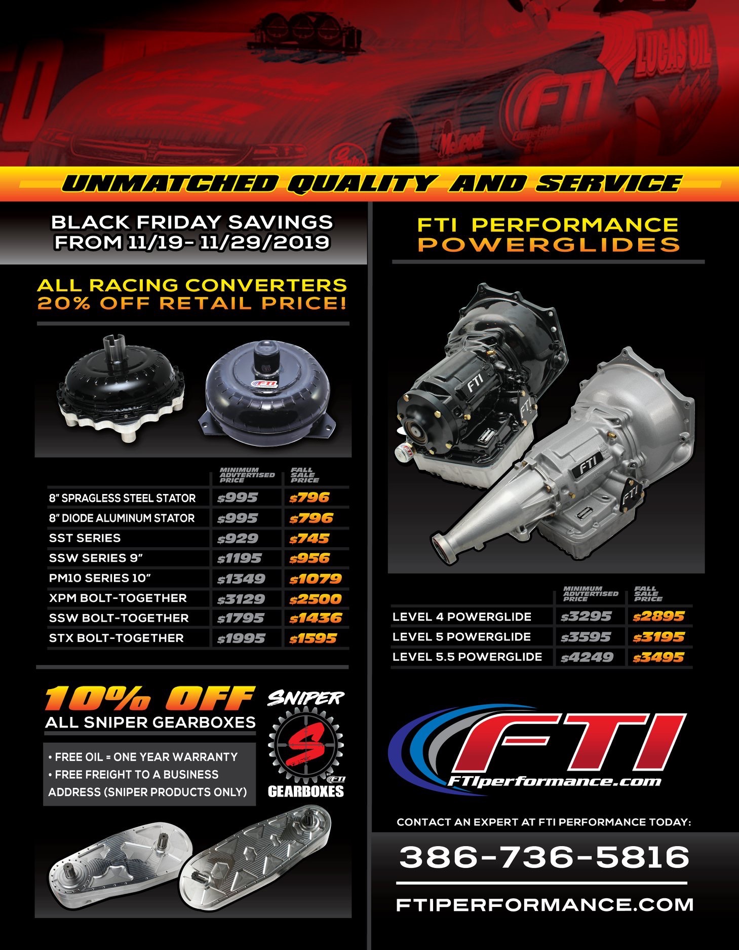 fti performance black friday