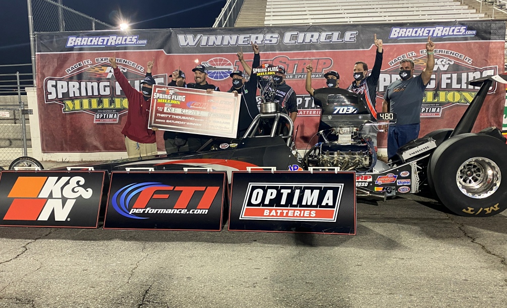 kyle rizzoli spring fling vegas race winner